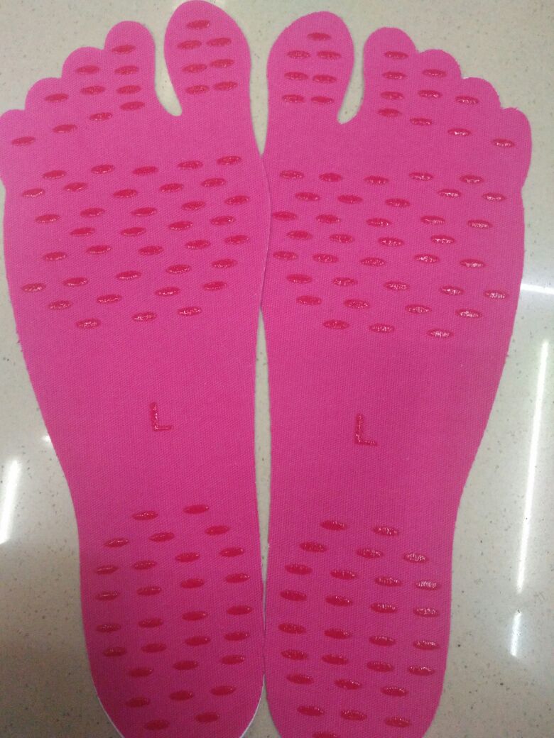 沙滩隐形鞋子黏在脚底的足底鞋垫Nakefit鞋产品图
