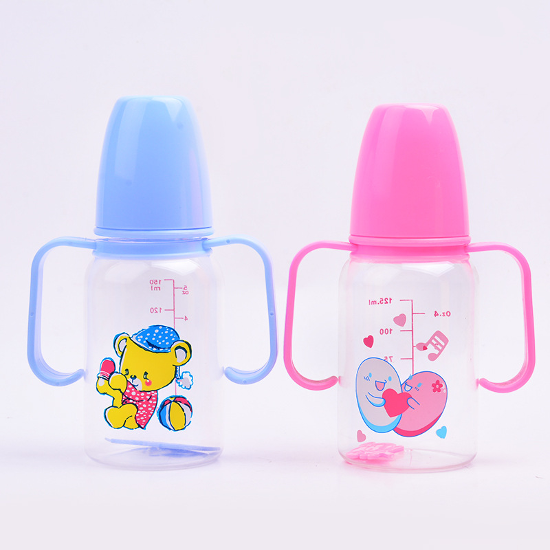 Baby Bottle With Handle Label Pc Bottle Breast Milk Sense Pacifier Baby Products Wholesale Baby Bottles