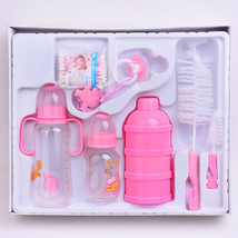 贝多芬 新生儿奶瓶套装 婴儿用品7件套 婴儿礼盒套装 5009