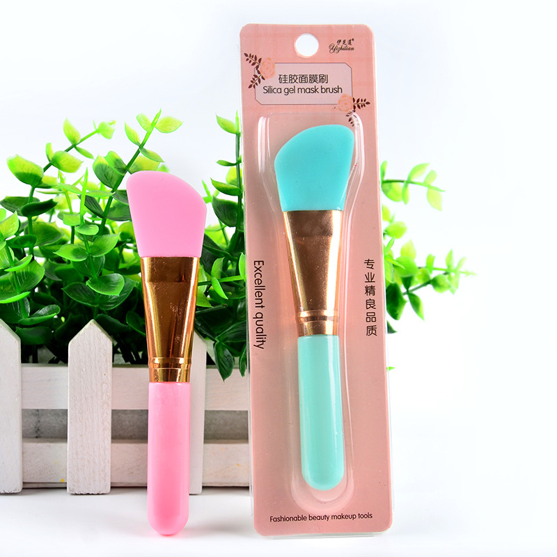 Ezhilian Silicone mask brush silicone brush soft head adhesive DIY mask tool 9056