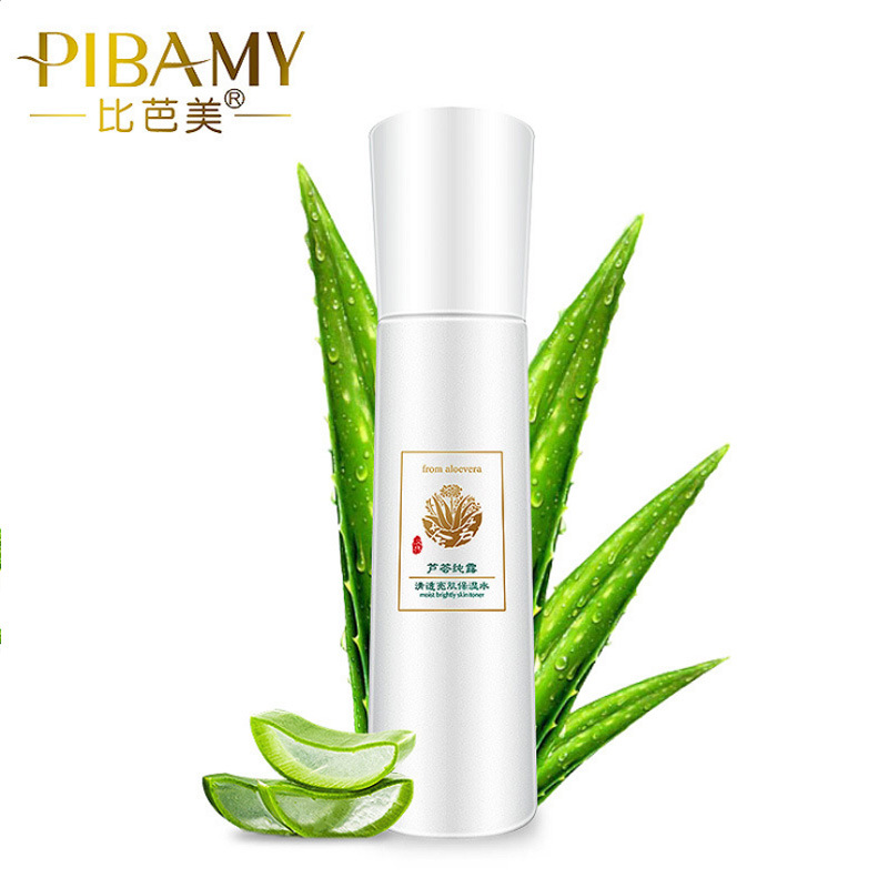Biba Mae Aloe Vera Toner hydrates and moisturizes persistently, lubricates and softeners facial Care 120ml for students