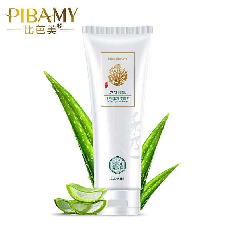 Biba Mei Aloe Pure Dew Clear Cleanser smooth and delicate clean Cleanser 120g students