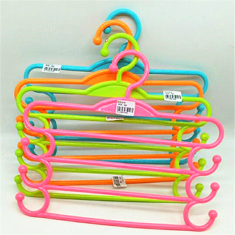 多功能衣架魔术多层收纳架衣夹衣架衣柜四层衣裤架