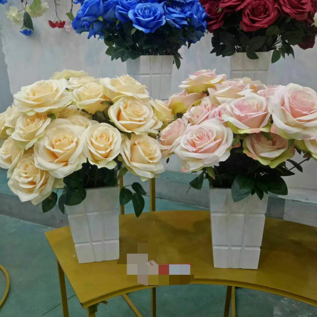 仿真玫瑰花，婚庆会场花墙装饰，会场布置，其他节日聚会布置