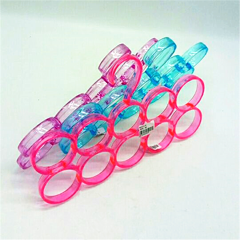 10环创意整理衣架收纳糖果色十环围巾丝巾领带架衣架挂钩产品图