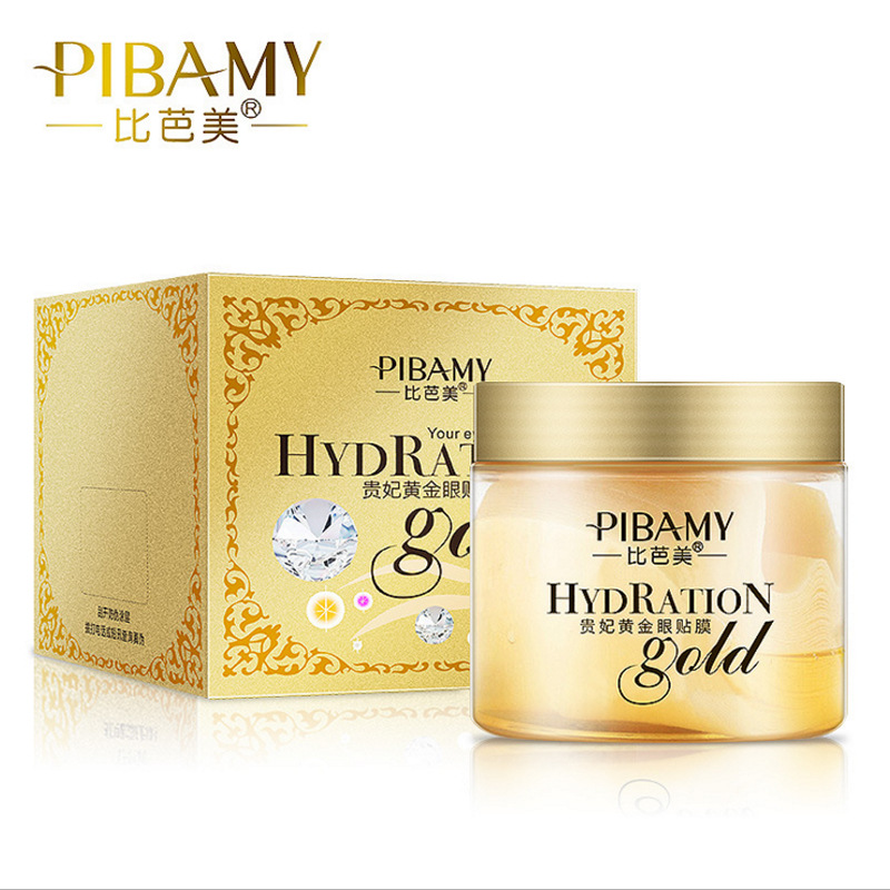 Golden eye Patch lasting moisturizing nourishing eye care fade fine lines remove eye bags eye mask students