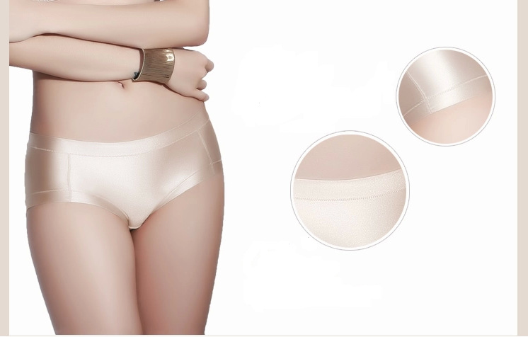 正品一片式无痕内裤 性感提臀内裤女士中腰三角内裤 P1311可代发产品图