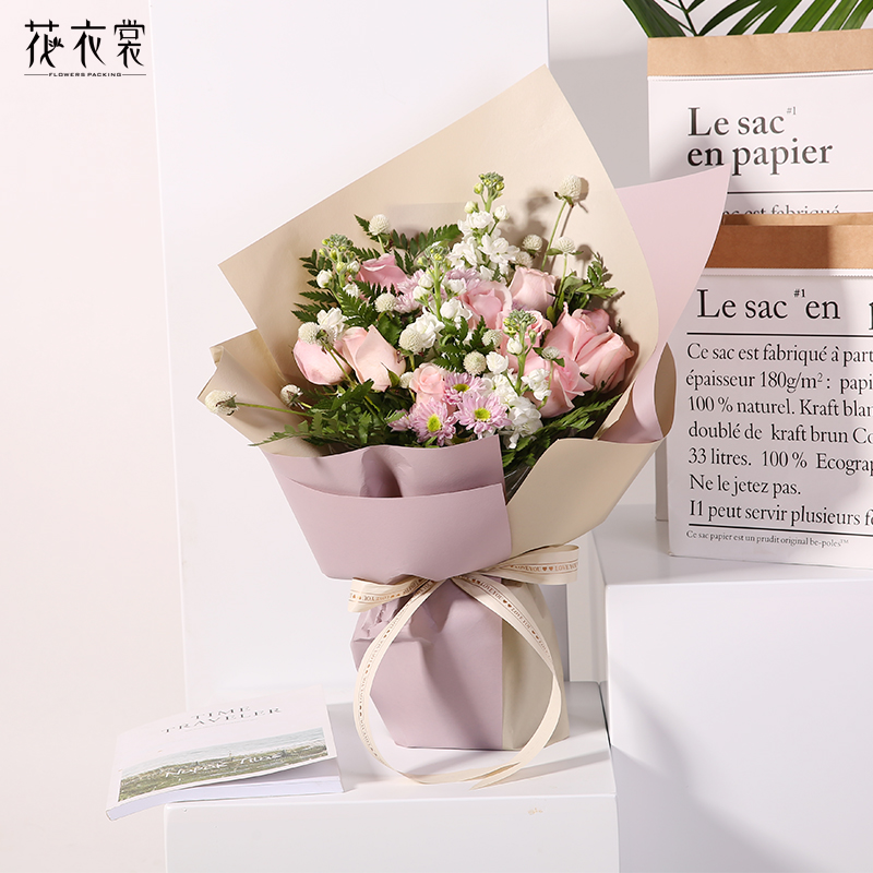 Magic paper square two-color Paris Application Scenario