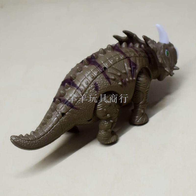 Electric dinosaur simulation, which can glow, walk and make sounds, is a toy for children and boys that can move Application Scenario