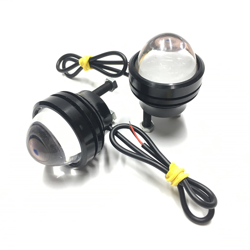 Motorcycle LED spotlights, ultra-bright and powerful 20W high-power headlights, fish-eye lens spotlights Item Picture