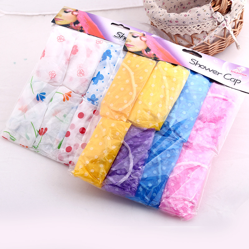 批发成人浴帽eva防水浴帽女士通用浴帽速卖通货源一次性洗漱用品