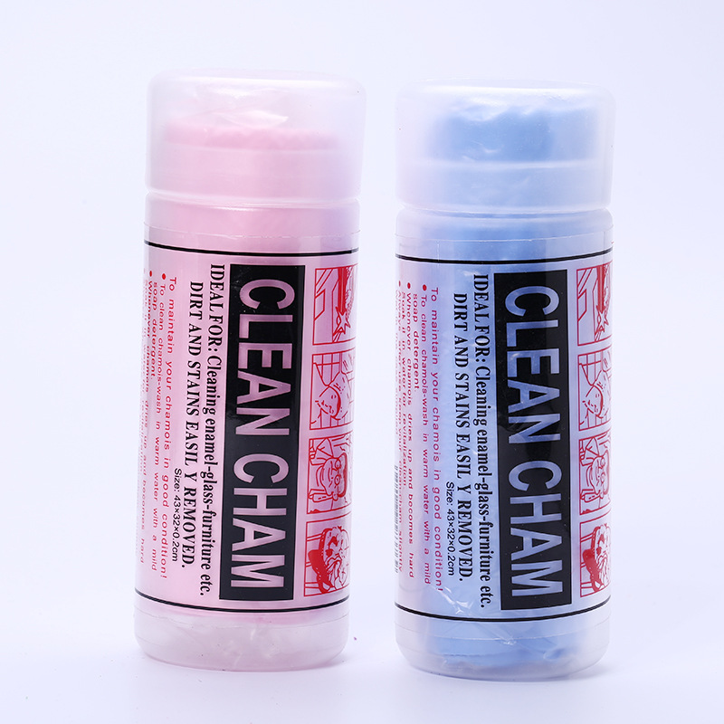 小桶鹿皮巾清洁布 家居神奇吸水去污不沾油清洁用品地摊货源批发产品图