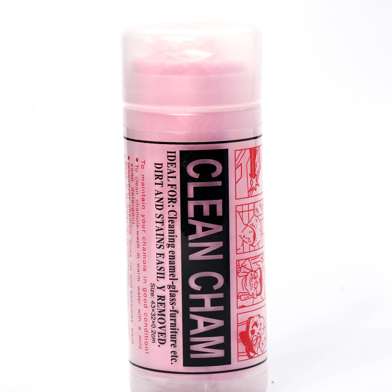 小桶鹿皮巾清洁布 家居神奇吸水去污不沾油清洁用品地摊货源批发细节图