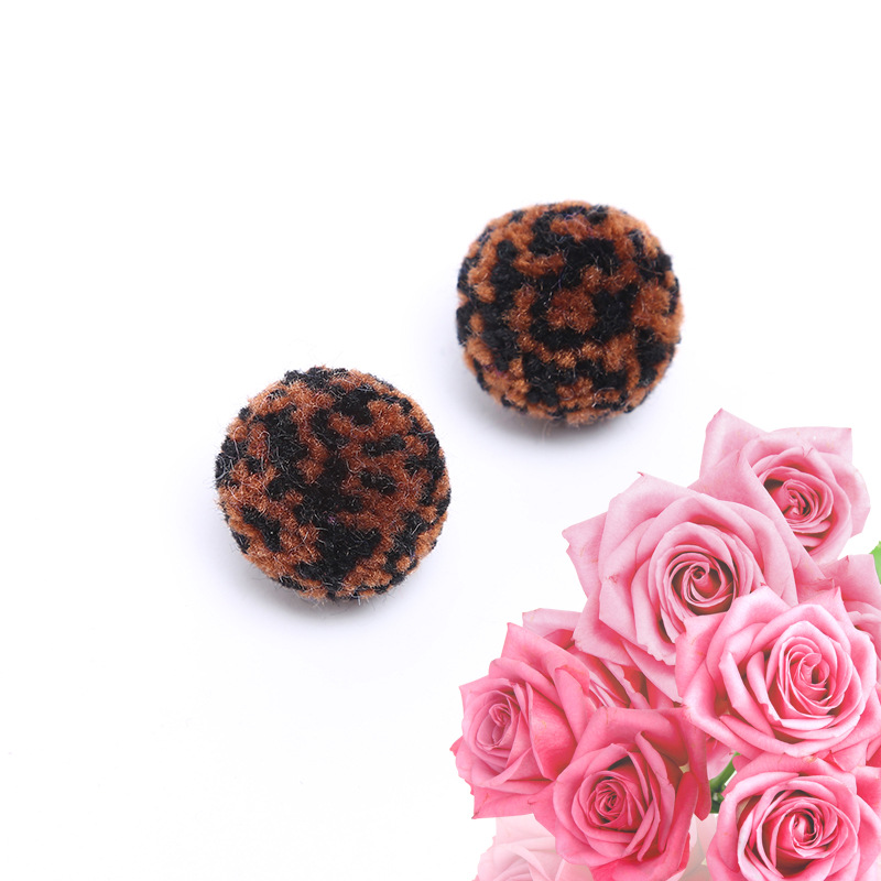 Manufacturers Direct Selling Polyester Yarn Ball Lace Yarn Ball Diy Hairball Plush Ball To Sample Custom Wholesale Specification drawing
