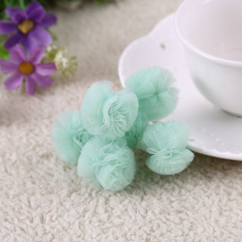 Yiwu Factory Direct Sales New Mesh Ball Cashmere Mesh Ball Wholesale Jewelry Accessories Quantity Of Large Concessions Specification drawing