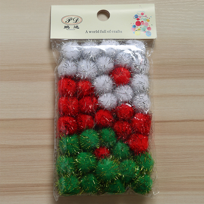 Manufacturers Direct Sales Of Gold Silk Wool Ball Polypropylene Hairball Diy Toy Decoration Colorful Gold Onion Ball Spot Wholesale details Picture