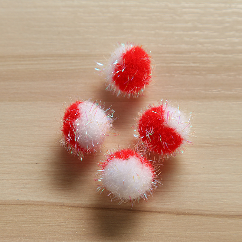 Manufacturers Direct Sales Of Colorful Golden Onion Ball Diy Hairball Clothing Accessories Decoration Polypropylene Hairball Sample Custom Wholesale details Picture
