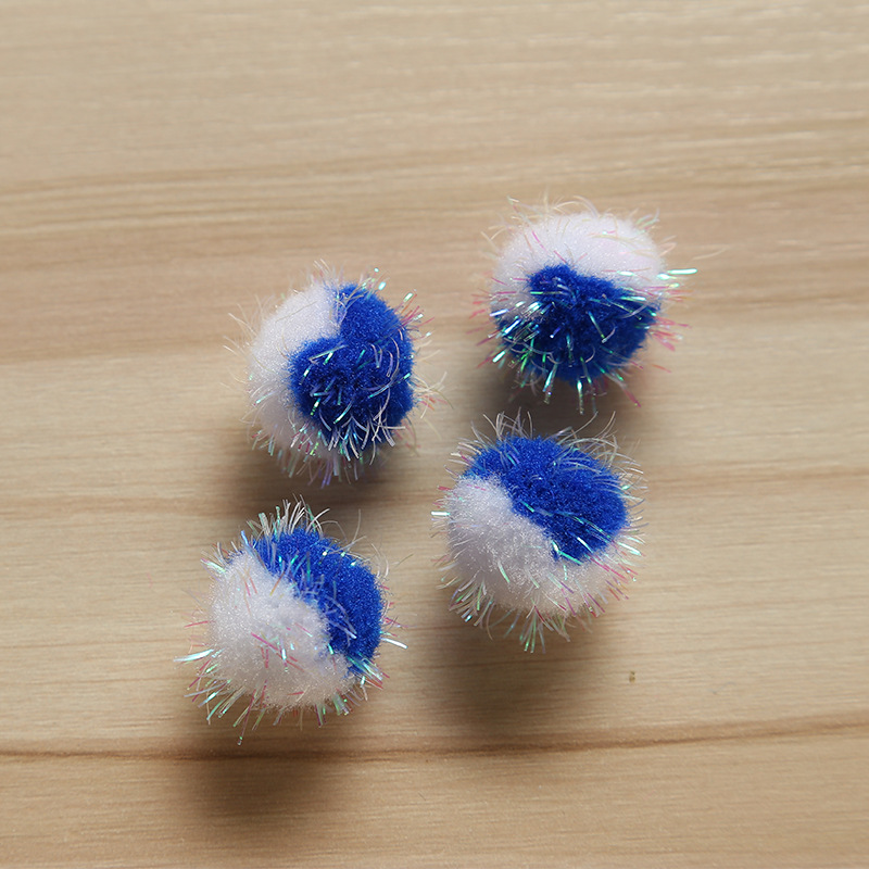 Manufacturers Direct Sales Of Colorful Golden Onion Ball Diy Hairball Clothing Accessories Decoration Polypropylene Hairball Sample Custom Wholesale Specification drawing