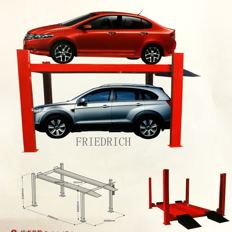 Ultra-thin small scissor plate lift, hydraulic lift, underground compartment mother and child scissor lift, car lift details Picture