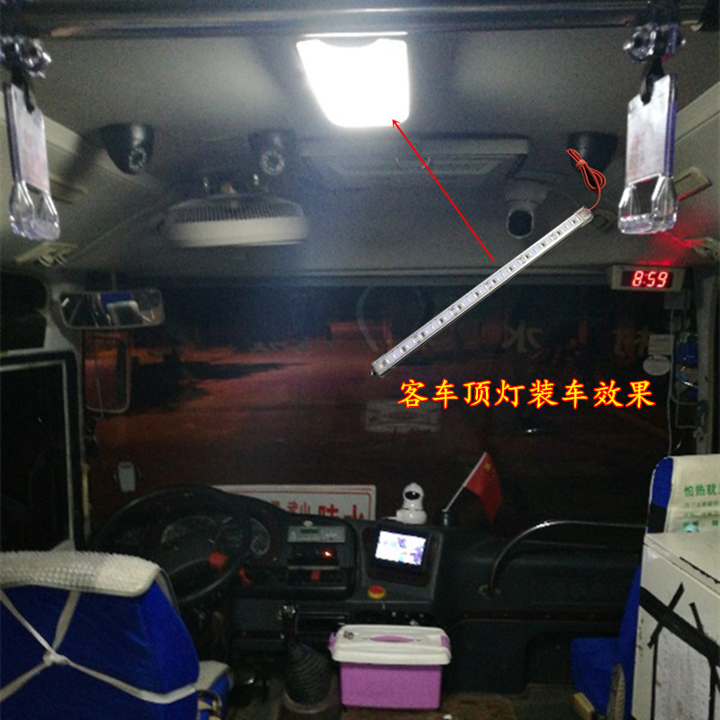 24V LED interior lighting for buses, led roof lights for trucks, and LED reading lights for trucks Application Scenario