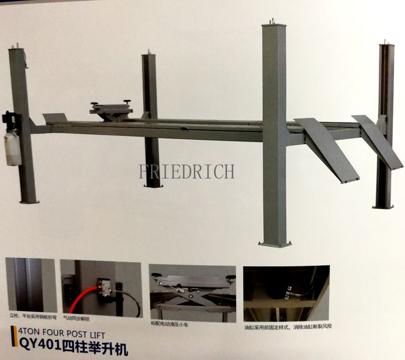 Ultra-thin small scissor plate lift, hydraulic lift, underground compartment mother and child scissor lift, car lift Application Scenario