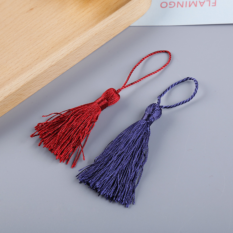 New Pineapple Head Accessories Tassel Packaging Gift Tassel Car Pendant Tassel Hanging Tassel Foreign Trade Wholesale Customization Specification drawing