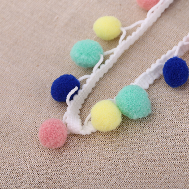 Color Wool Ball With Hand-Made Seven-Color Ball For Scarf Clothing Home Textile Accessories Color Can Be Stapleton Dyeing details Picture