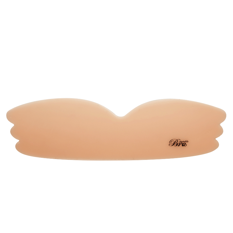 一片式硅胶隐形内衣无痕聚拢新娘婚纱bra防走光硅胶文胸