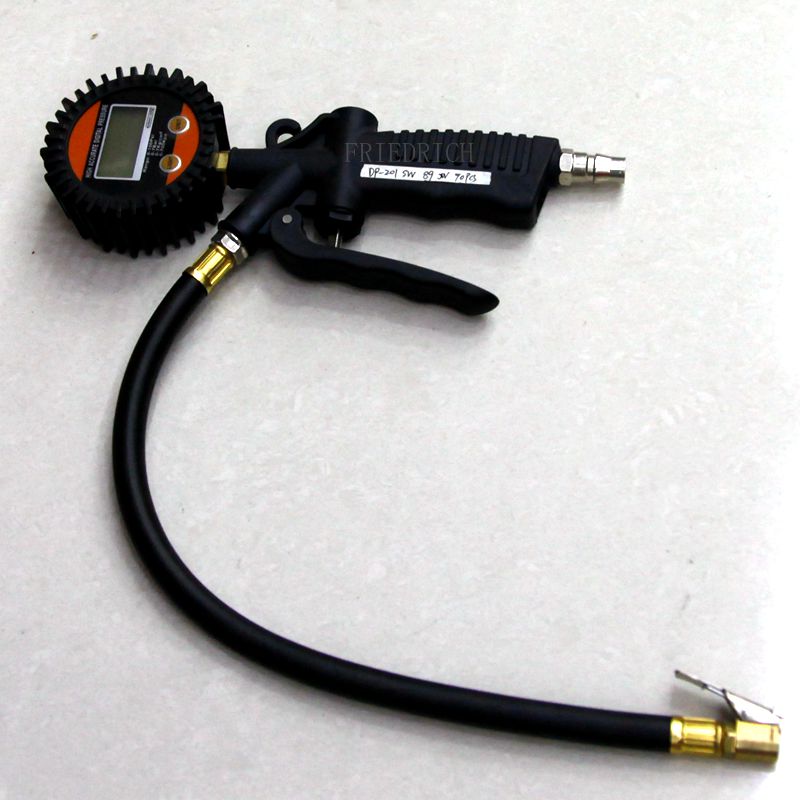 Car tire pressure gauge, high-precision air pressure gauge, digital display tire pressure gauge, air filling and injection gun Application Scenario