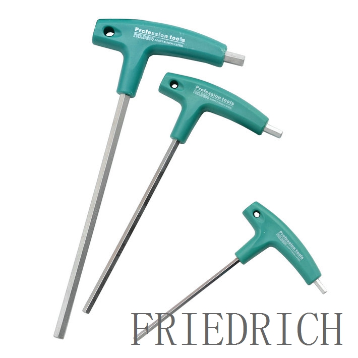 Hex socket wrench, ball head, flat head, T-shaped hexagonal screwdriver, 2-10MM