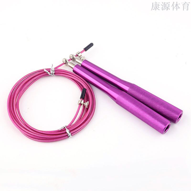 厂家直销 中考专用跳绳彩色家用轻便健身器材 钢丝跳绳体育用品产品图