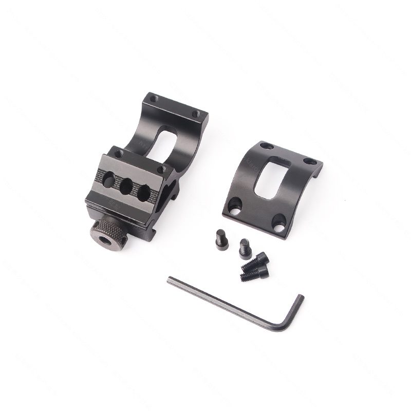 瞄准镜夹具 25管径侧装支架电筒夹产品图