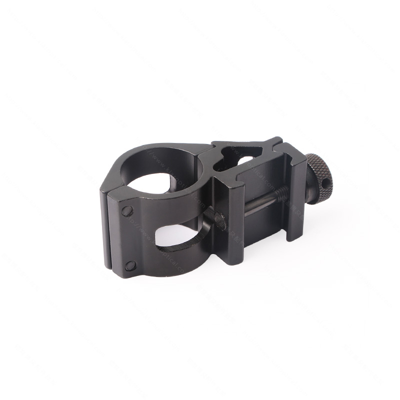 瞄准镜夹具 25管径侧装支架电筒夹细节图