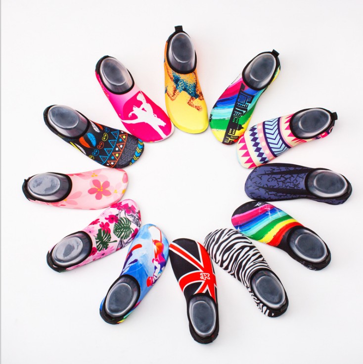 Boys and girls bare feet skin soft shoes beach shoes river shoes indoor home shoes shallow shoes wading shoes