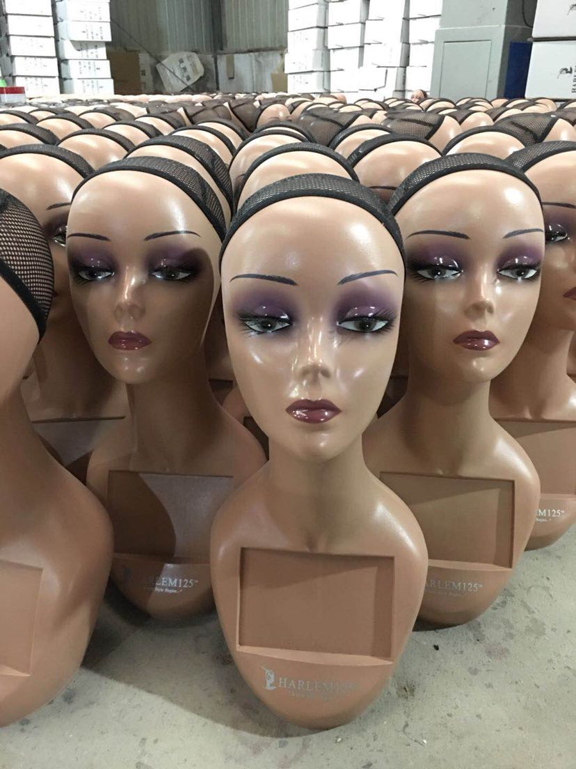 Black model head, long neck model head, African loading preferred Specification drawing