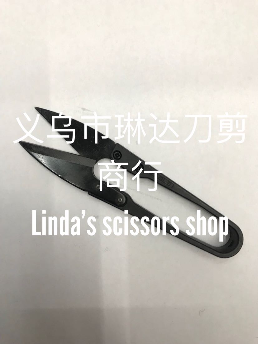 纱剪 黑塑纱剪 纺织纱剪 十字绣剪刀 鹰牌纱剪