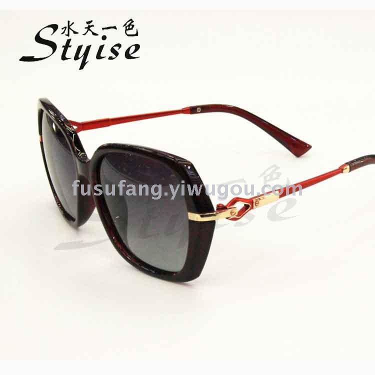 styise's new in-stock sunglasses, Korean style women's glasses, versatile and fashionable polarized sunglasses 604 Specification image