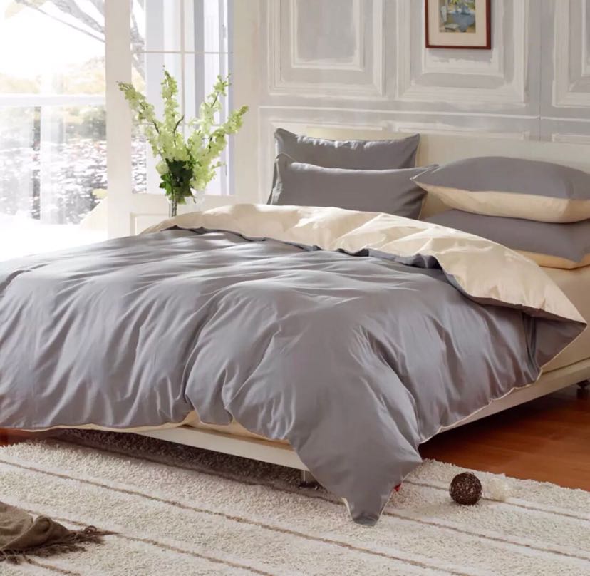 Pure cotton four-piece set, all-cotton wedding student hotel and hotel gift, foreign trade quilt, antibacterial and mite-proof details Picture
