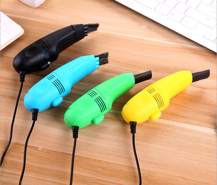 迷你usb键盘吸尘器 微型电脑清洁器除尘刷 笔记本USB吸尘器批发产品图