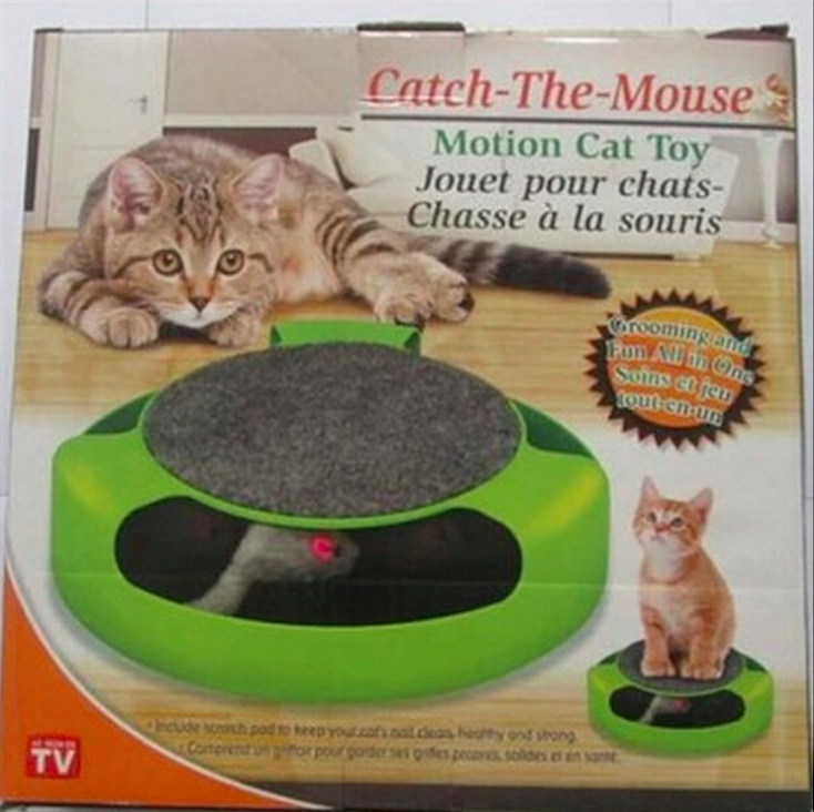 catch the mouse 猫玩具 猫抓老鼠盘 逗猫玩具宠物猫用品 TV产品细节图