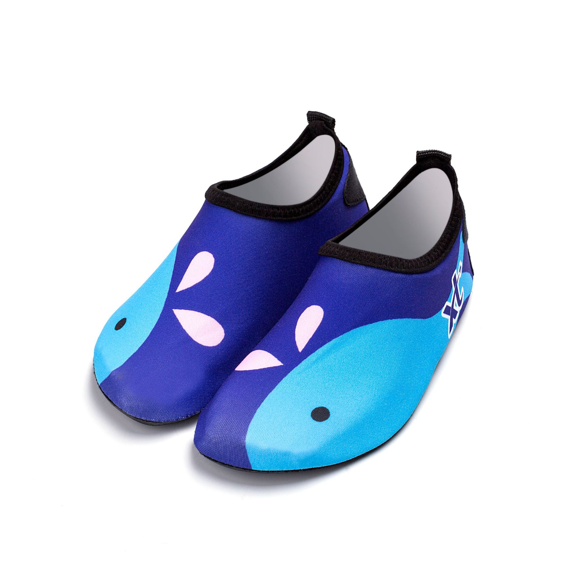 Children cartoon printed water skiing shoes beach shoes for men and women beach swimming shoes waterproof mother Specification drawing