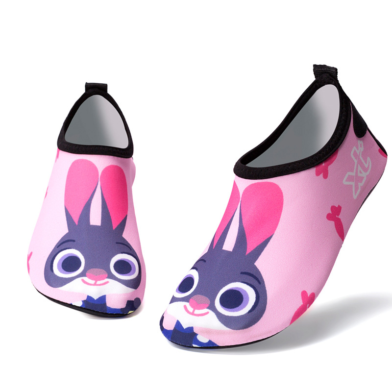 Children beach soft bottom diving swimming skin - sticking barefoot outdoor fitness shoes