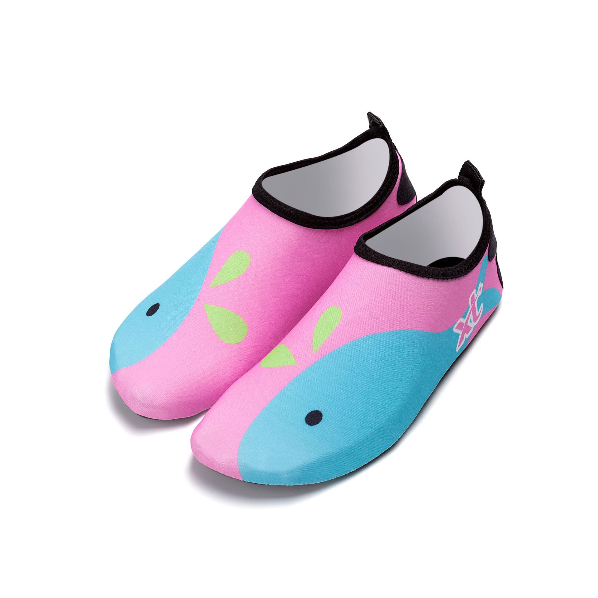 Children cartoon printed water skiing shoes beach shoes for men and women beach swimming shoes waterproof mother details Picture