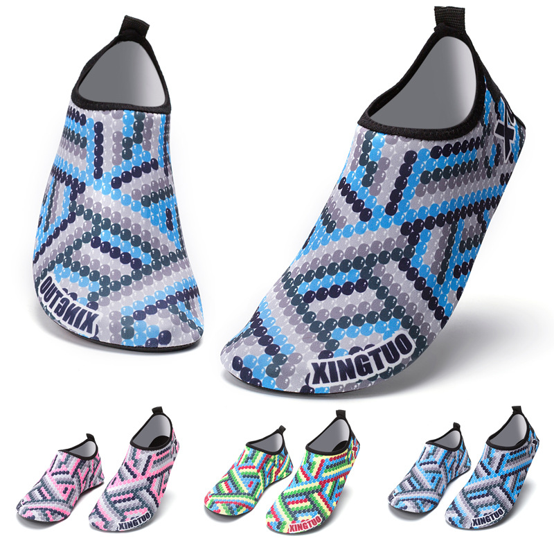 Beach soft bottom skin diving outdoor yoga shoes swimming wading rafting shoes