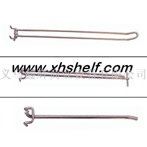 Hot-selling shelf hole plate hooks, single-line and three-line chrome-plated and galvanized hooks in various types