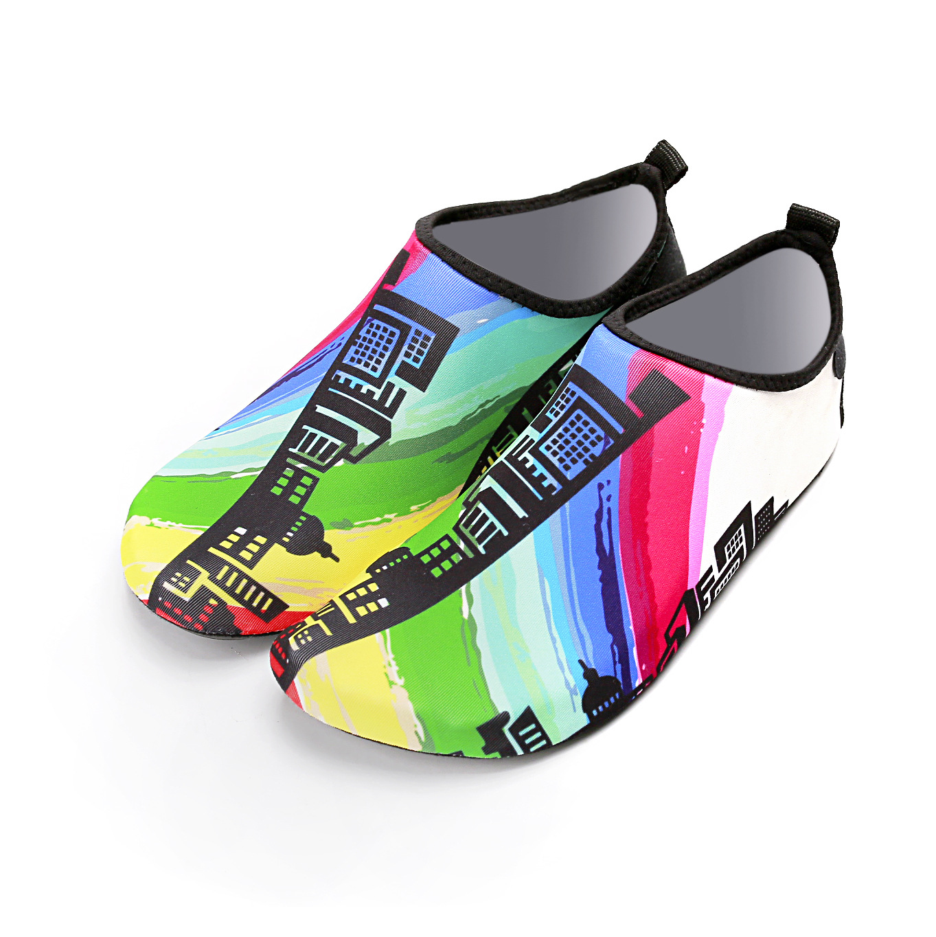 Wading shoes lovers beach shoes water skiing swimming shoes sports barefoot skin soft shoes diving shoes full figure