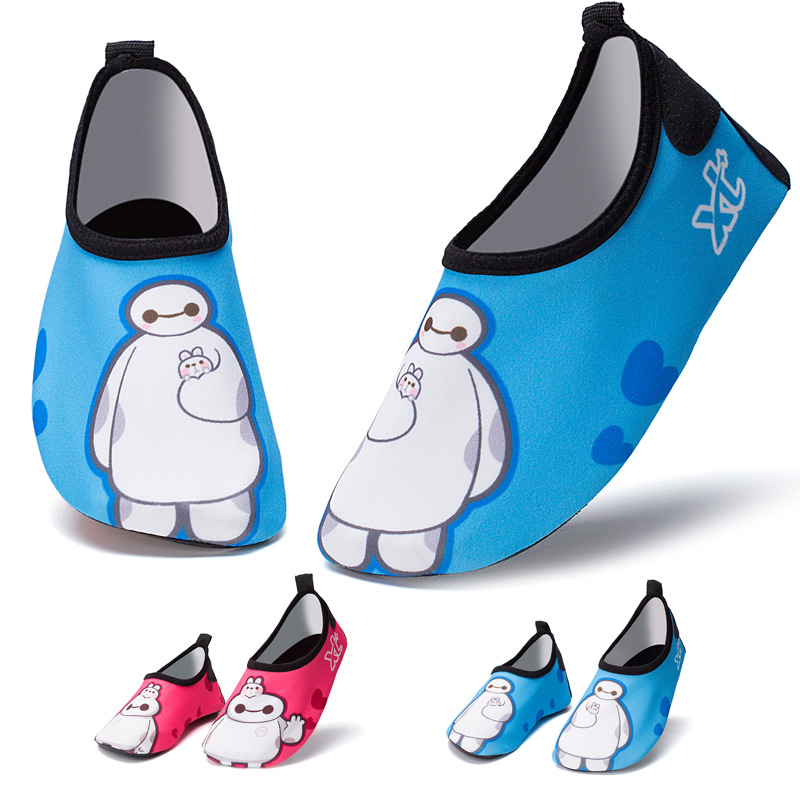 2018 Children's outdoor wading breathable barefoot river diving beach shoes