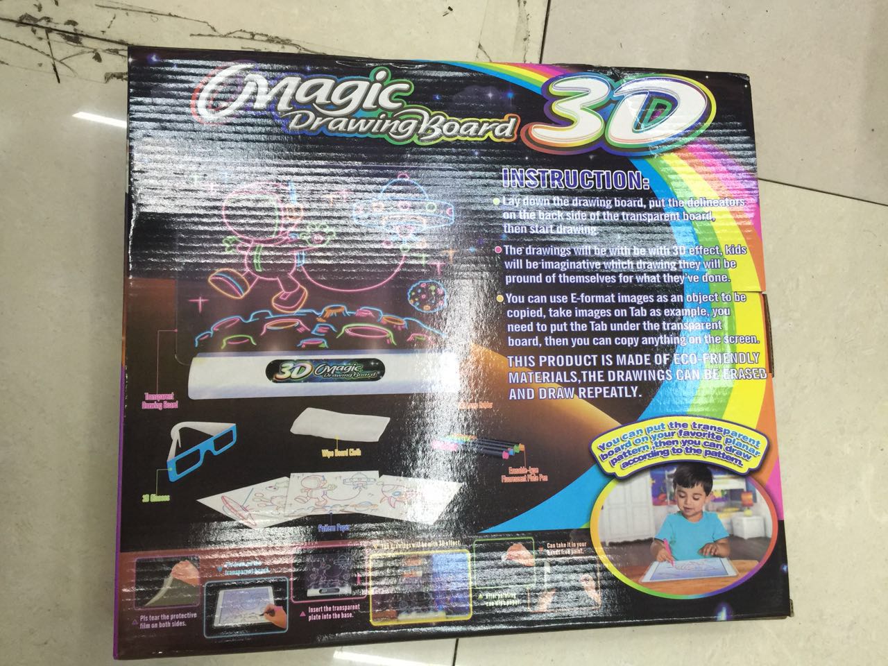 Children's 3D drawing board thumbnail