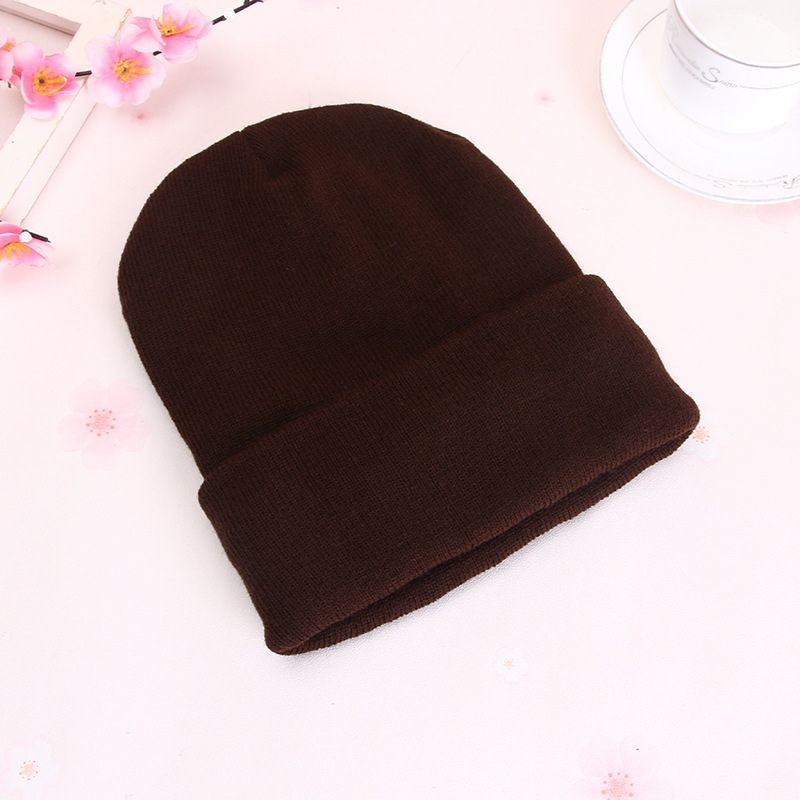 Wholesale of winter Korean version thickened polar fleece pullover caps for both men and women from the manufacturer Specification image