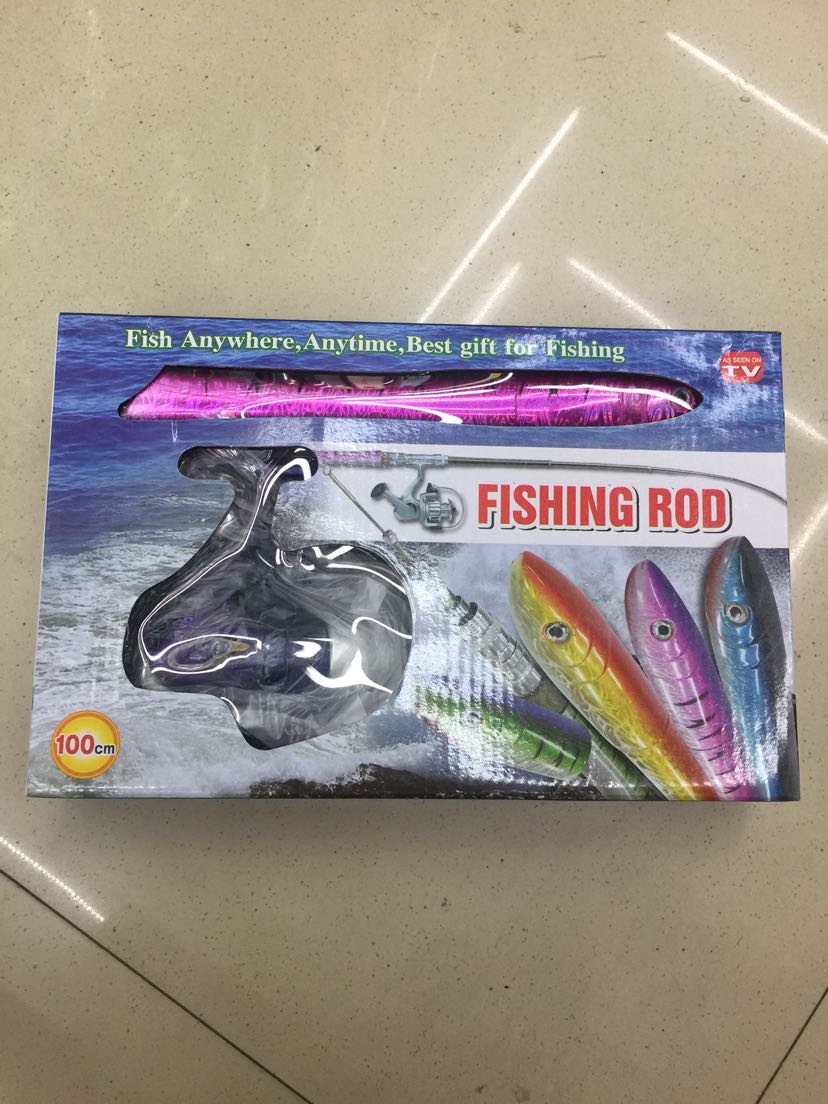 厂家供应新款-鱼型笔式渔杆 小海杆,口袋鱼竿,迷你鱼竿